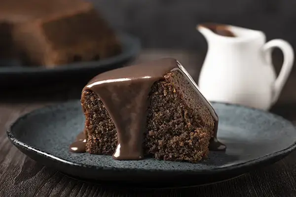 Moelleux chocolat-chicorée au yaourt et au miel